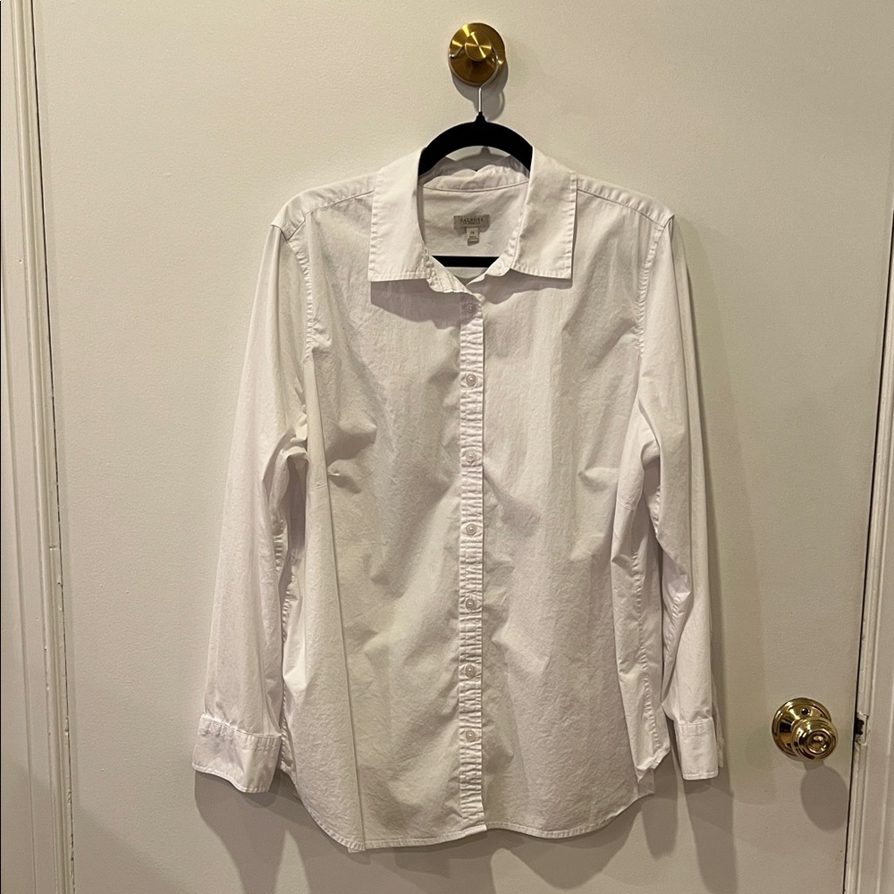 Talbots Classic White Women’s Shirt 2X